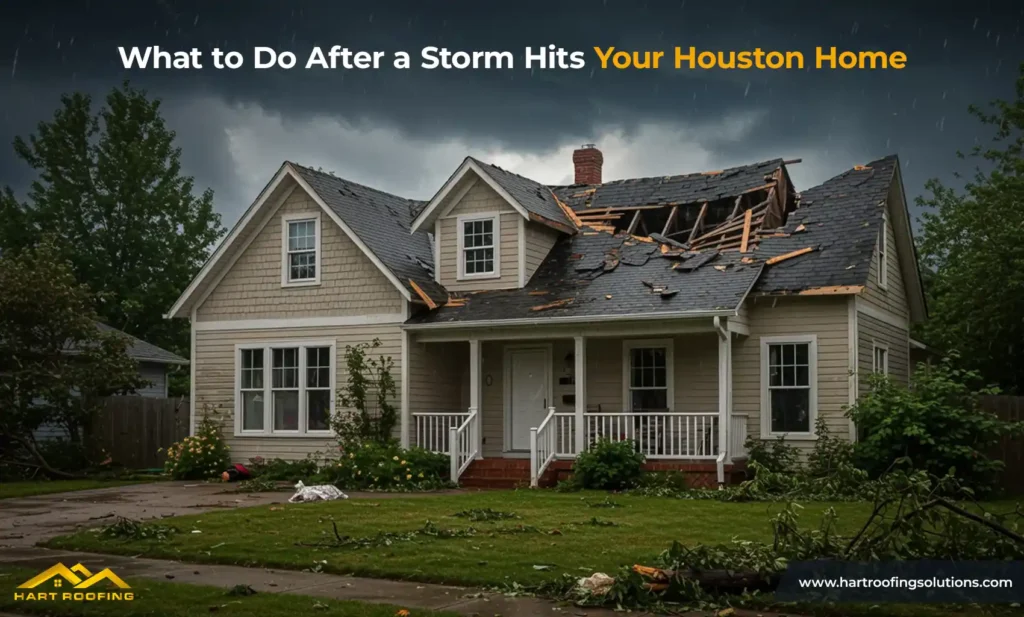 Storm Roof Damage Repair in Houston: What You Need to Know