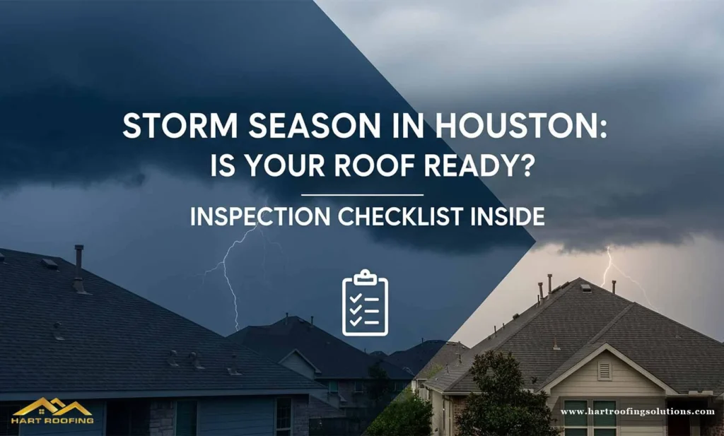 Houston, is your roof ready for storm season? - check inspection list
