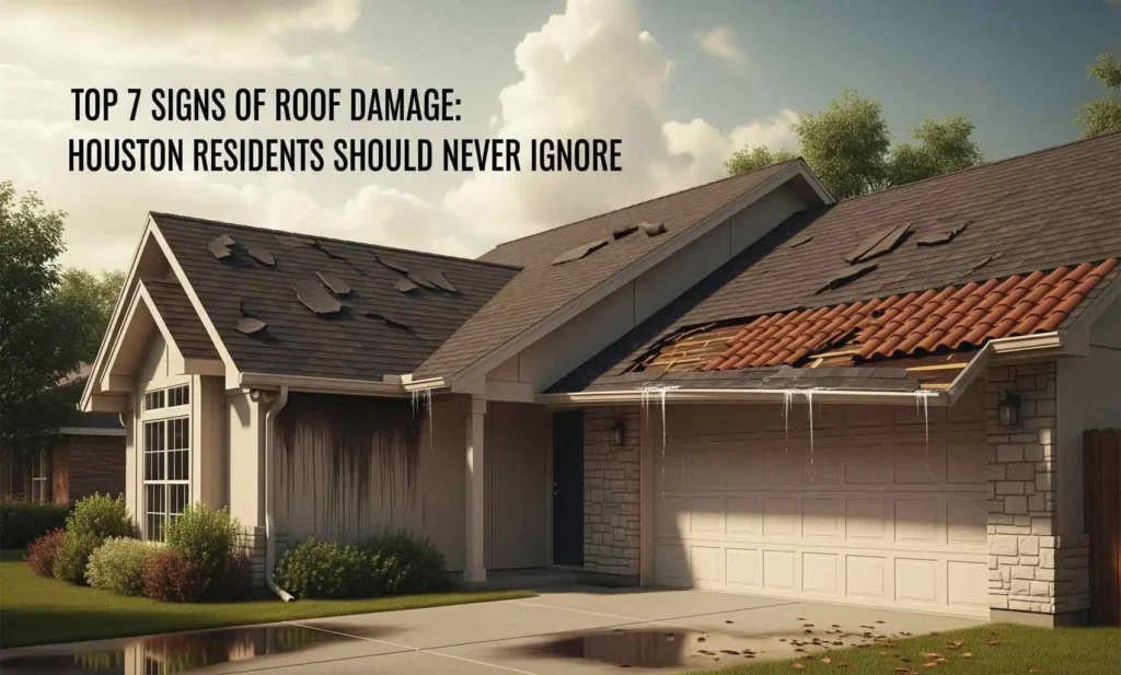 Top 7 Signs of Roof Damage: Houston Residents Should Never Ignore